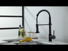 Solid brass kitchen faucets kitchen sink faucet with pull down sprayer