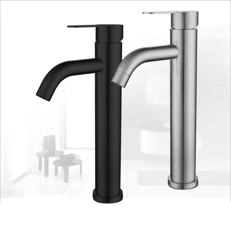 Hot And Cold Single Handle Basin Mixer In Chrome Matte Black Gold Sn Finish